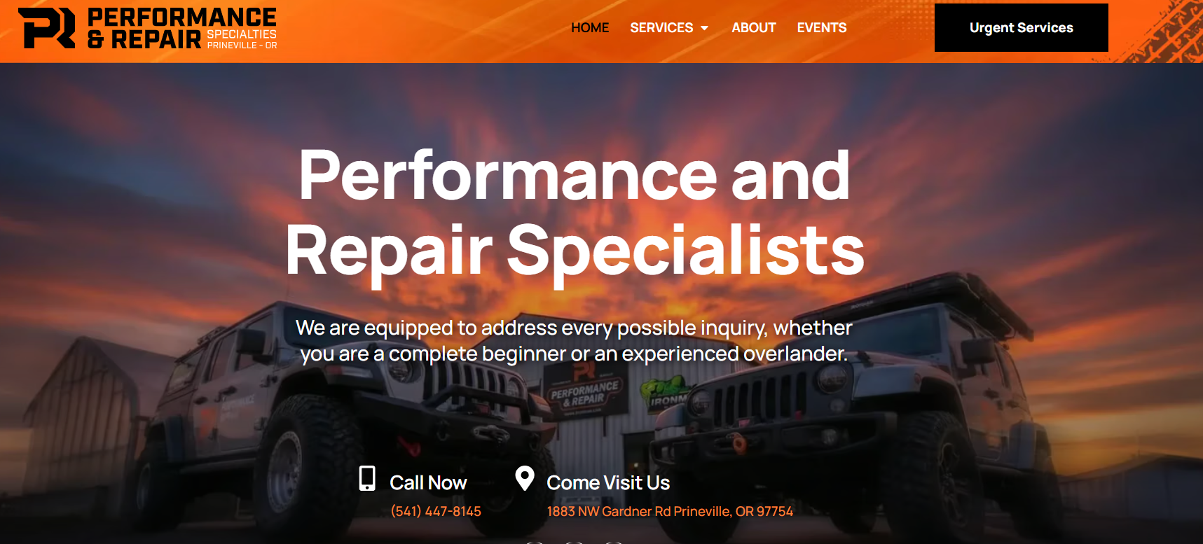 performance and repair service